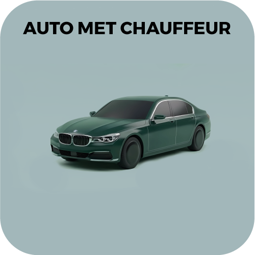 Auto of busje met chauffeur