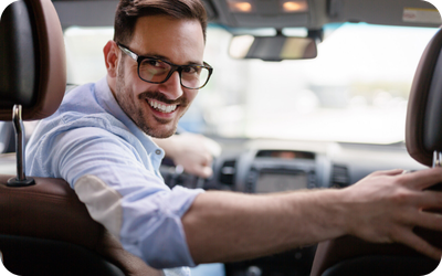 op vakantie met auto