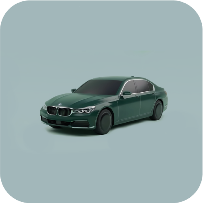 Auto met chauffeur