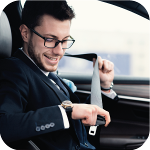 Ongestoord werken onderweg met een privechauffeur van DriveMe