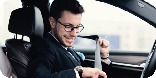 Ongestoord werken onderweg met een privechauffeur van DriveMe