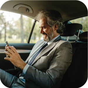 Ongestoord werken onderweg met een privechauffeur van DriveMe