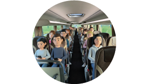 Touringcar passengers