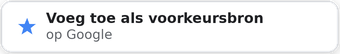 Voeg DriveMe toe als voorkeursbron op Google
